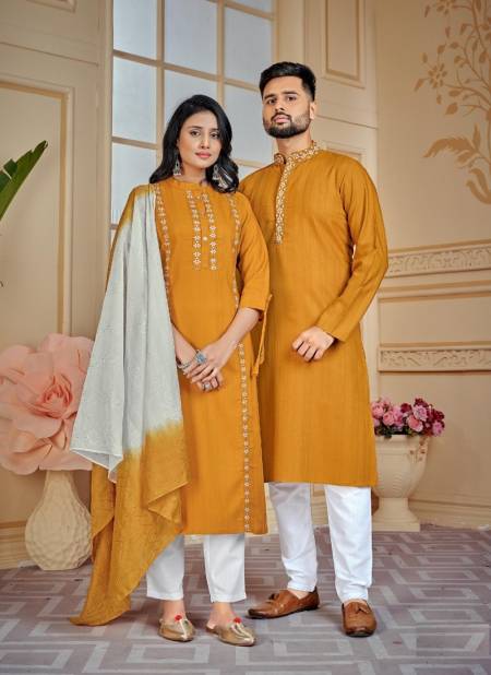 Banwery Couple Goals New Designer Fancy Party Wear Couple Suit Collection
 Catalog